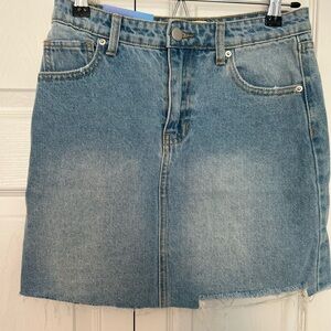 Denim Mini Skirt NWT size 26/2